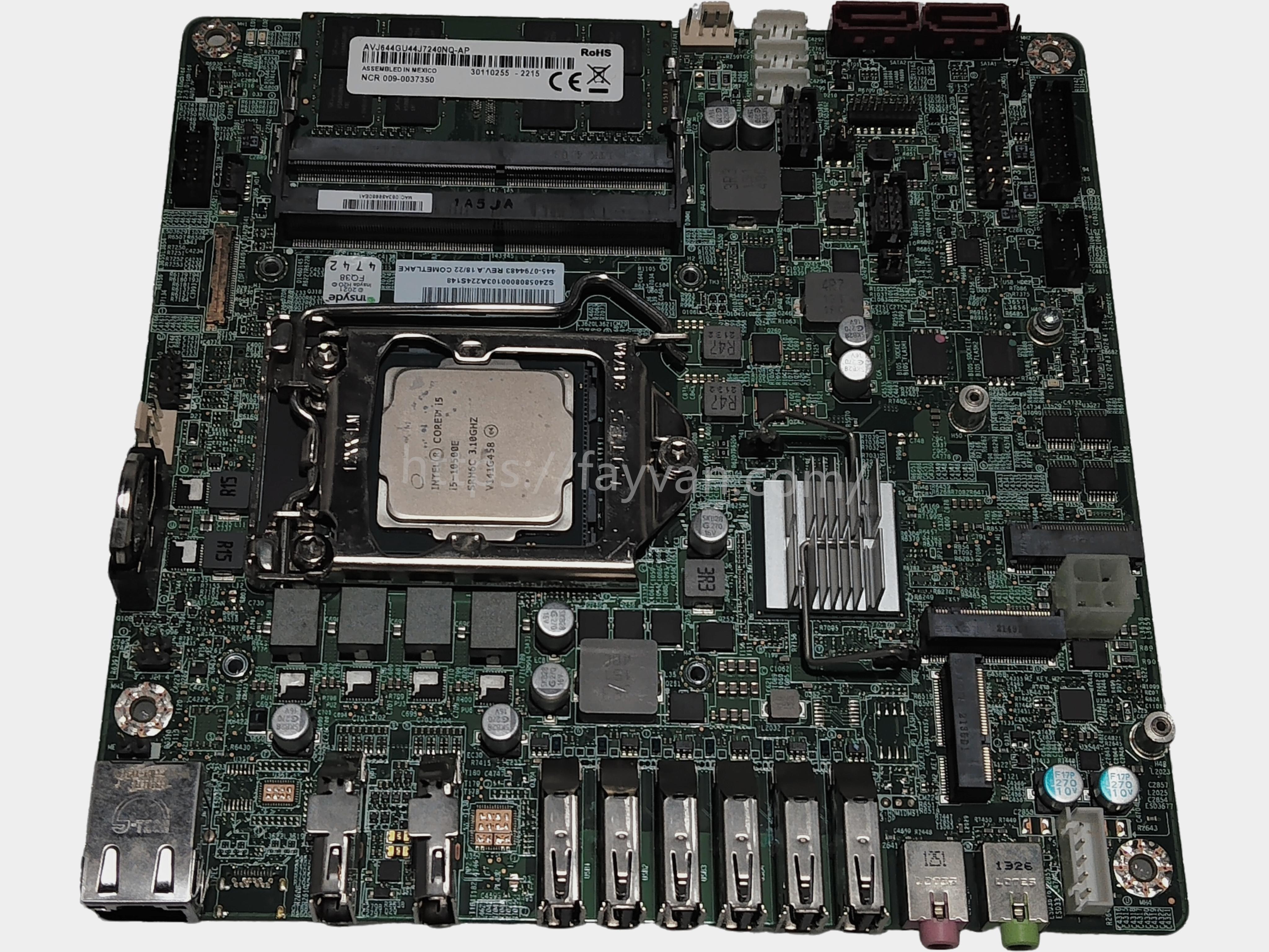 NCR 10th Gen Comet Lake Industrial Motherboard Compatible with SelfServ ATM 009-0037350 0090037350 Main Control Board